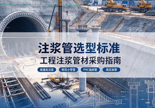 珠山注浆管选型标准